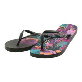 Ipanema 82661 pantuflas fragantes de mujer negro 3