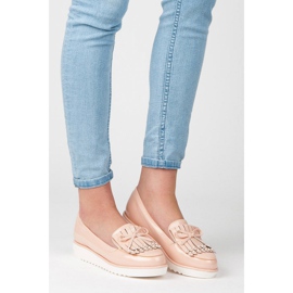 VICES Zapatos lacados en polvo rosado 4