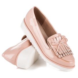 VICES Zapatos lacados en polvo rosa 1