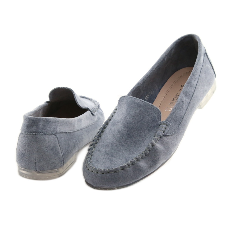Mocasines mujer ante Sergio Leone 721 azul 4