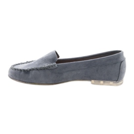 Mocasines mujer ante Sergio Leone 721 azul 2