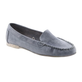 Mocasines mujer ante Sergio Leone 721 azul 1