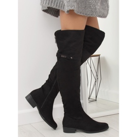 Botas de muslo negras 7531-PG Black II-GAT negro 2