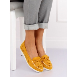Mocasines de mujer amarillo T339P Yellow 4
