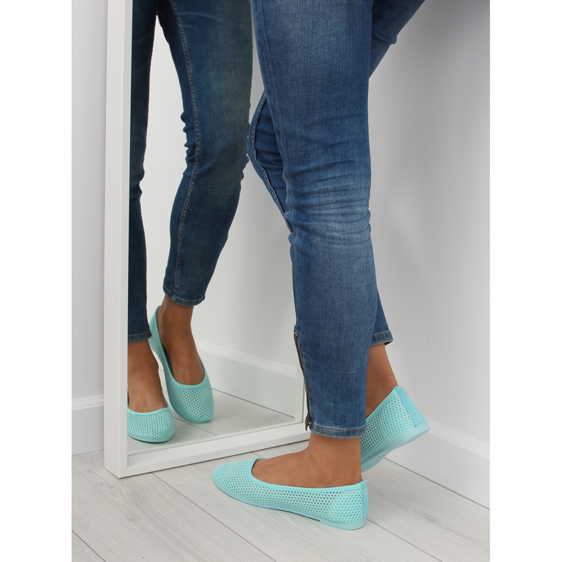 Bailarinas de menta JX56 L.GREEN II-GAT verde 2