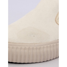 Zapatillas slip-on beige 107-40 Beige II-GAT 1