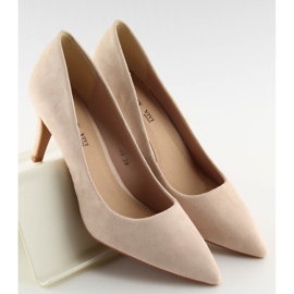 Bombas en un tacón de aguja 539 Beige II-GAT 1