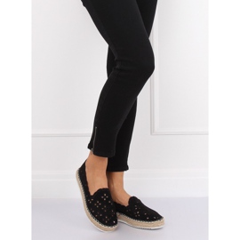 Alpargatas caladas negras LT112 Black negro 4