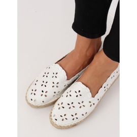 Alpargatas blancas caladas LT112 White blanco 1 Alpargatas blancas caladas LT112 White blanco 1