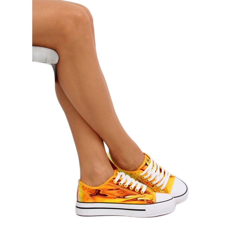 Amarillo XL19P Zapatillas amarillas petrol dorado 1 Amarillo XL19P Zapatillas amarillas petrol dorado 1