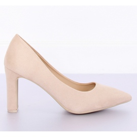 Bombas en el poste beige LE056P Beige II-GAT 6