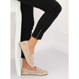 Alpargatas caladas beige 9023 Beige II-GAT 2