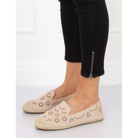 Alpargatas caladas beige 9023 Beige II-GAT 3