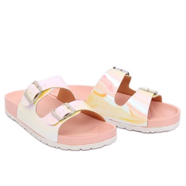 Pink BG28P Pantuflas rosa petróleo 2