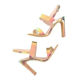 Sandalias en color petróleo NF-41P Rosy rosado 4