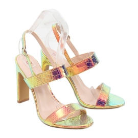 Sandalias en color petróleo NF-41P Rosy rosado 3