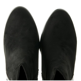 Ch. Creation Zapatos cómodos de tacón alto negro 1 Ch. Creation Zapatos cómodos de tacón alto negro 1