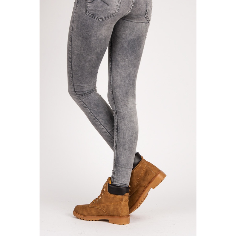 Qinba Trabajadores de moda amarillo 1