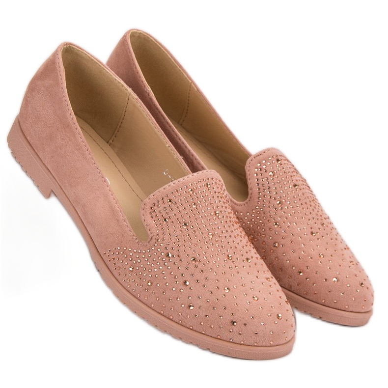 Señores de polvo con cristales rosa 2