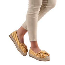 Alpargatas Rayas amarillo 2