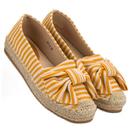 Alpargatas Rayas amarillo 3
