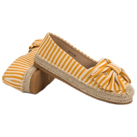 Alpargatas Rayas amarillo 6