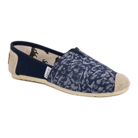 L. Day Slipons azules negro 3