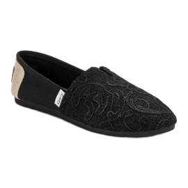 L. Day Slipons con patrón negro 3