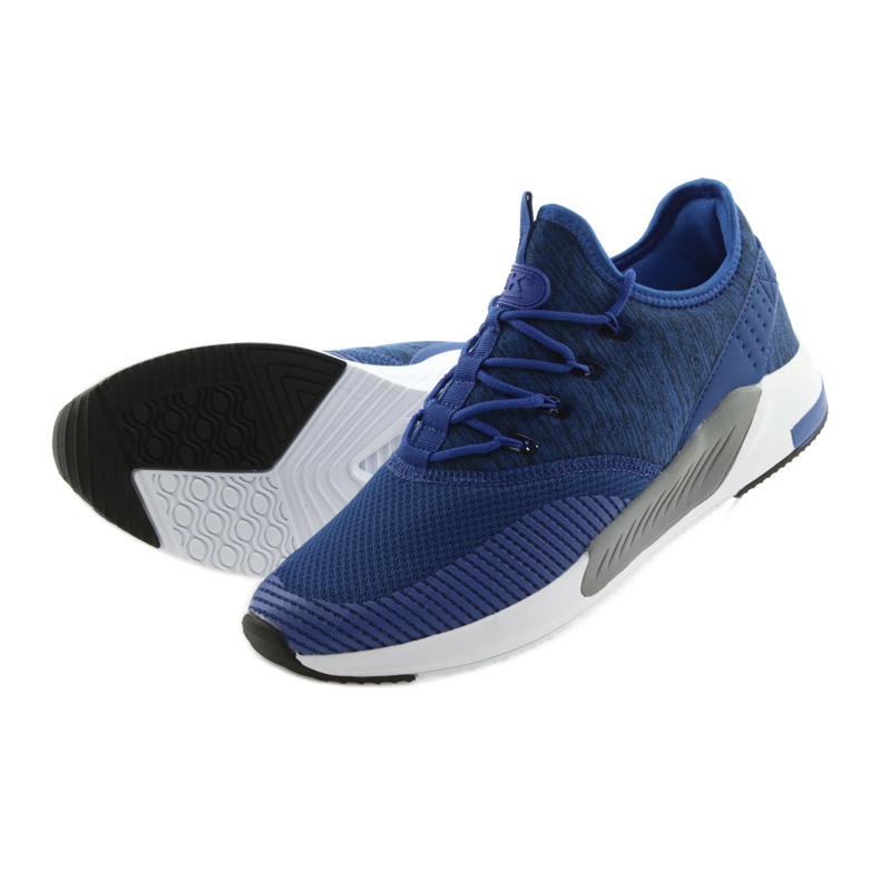 Zapatillas deportivas de hombre DK 18470 azul 5