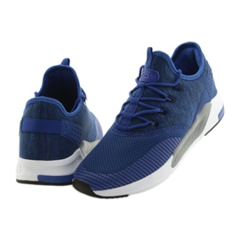 Zapatillas deportivas de hombre DK 18470 azul 4