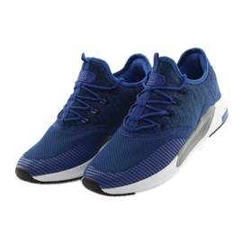 Zapatillas deportivas de hombre DK 18470 azul 3