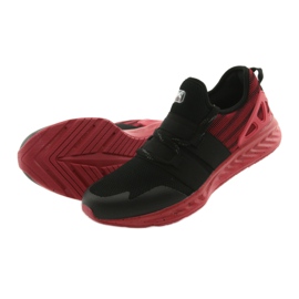 Zapatillas deportivas de hombre DK 18332 negro / rojo 5