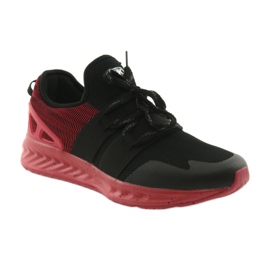 Zapatillas deportivas de hombre DK 18332 negro / rojo 1