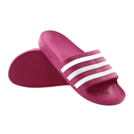 Zapatillas Adidas Adilette Aqua F35536 blanco rosado 4 Zapatillas Adidas Adilette Aqua F35536 blanco rosado 4