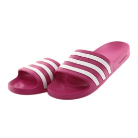 Zapatillas Adidas Adilette Aqua F35536 blanco rosa 3