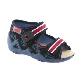 Calzado infantil befado amarillo 350P003 azul marino 1