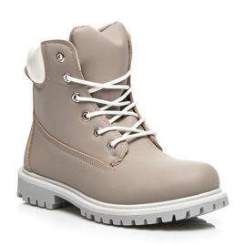 Via Giulia  Pastelove Trappers marrón 2