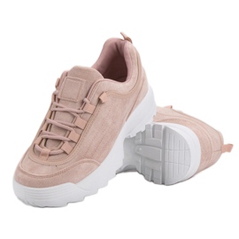 Zapatillas en la plataforma rosado 4