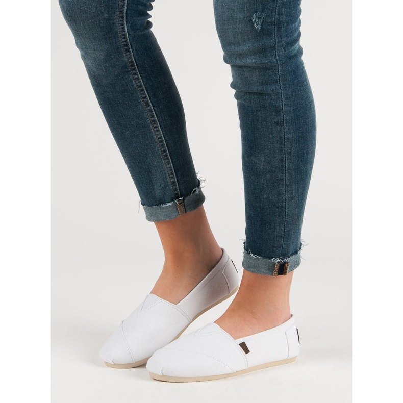 Slipons blancos clásicos 1 Slipons blancos clásicos 1