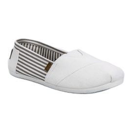 Zapatillas sin cordones ligeras blanco 2
