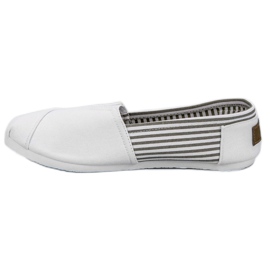 Zapatillas sin cordones ligeras blanco 3