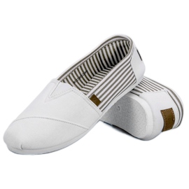 Zapatillas sin cordones ligeras blanco 4