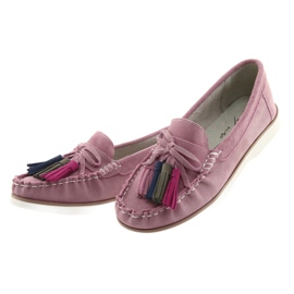 Mocasines de mujer cómodos Filippo 641 rosado 5 Mocasines de mujer cómodos Filippo 641 rosado 5