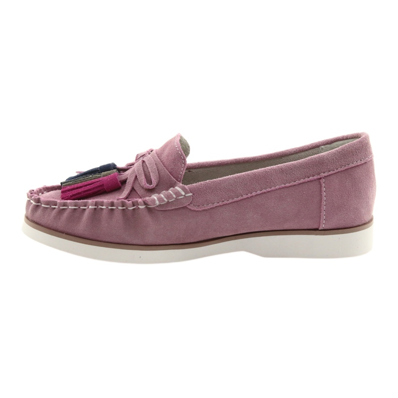 Mocasines de mujer cómodos Filippo 641 rosa 2