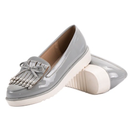 Zapatos Lacados Grises VICES 1