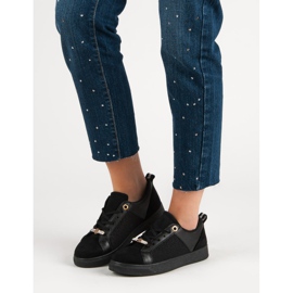 Zapatos deportivos negros 1 Zapatos deportivos negros 1