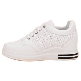 Zapatillas blancas de moda blanco 1