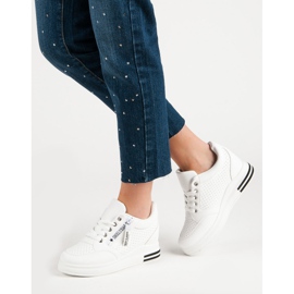 Zapatillas blancas de moda blanco 3