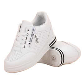 Zapatillas blancas de moda blanco 5