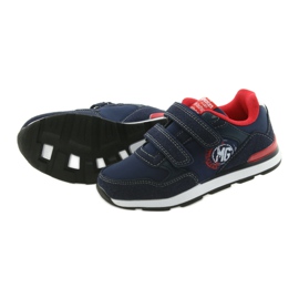 American Club Calzado deportivo con plantilla de cuero American BS08 rojo azul marino 5